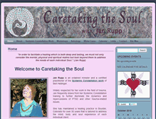 Tablet Screenshot of caretakingthesoul.com